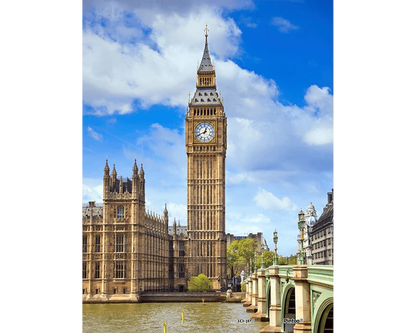 Big Ben. Rompecabezas 150 Piezas Miniatura PieceRelax
