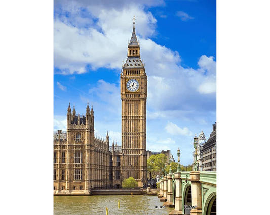 Big Ben. Rompecabezas 150 Piezas Miniatura PieceRelax