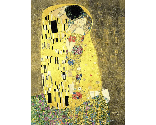 Klimt - El Beso: Rompecabezas 150 Piezas Miniatura PieceRelax