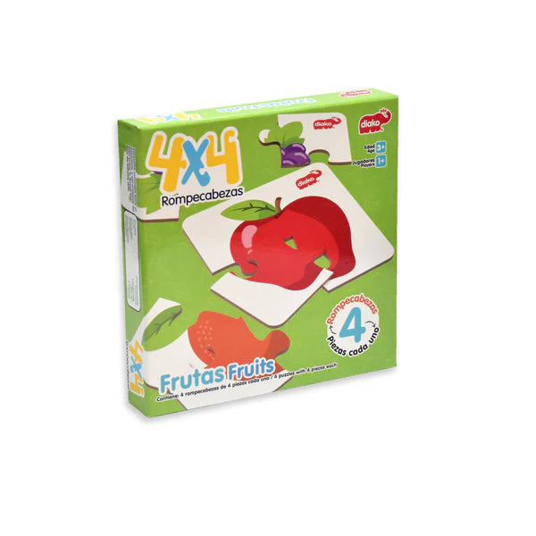 Rompecabezas 4x4 Frutas