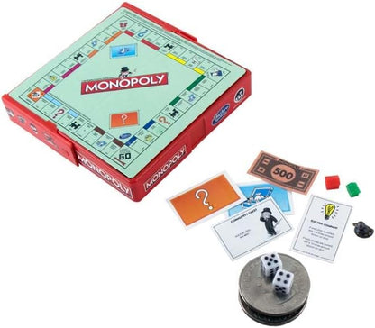Worlds Smallest Monopoly - Juego de mesa en miniatura, juego de viaje