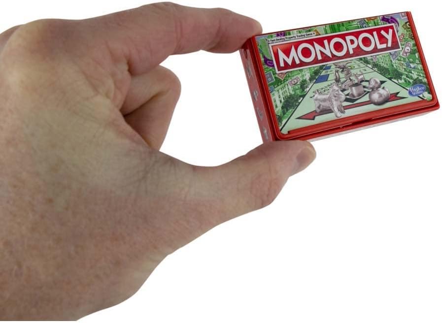 Worlds Smallest Monopoly - Juego de mesa en miniatura, juego de viaje