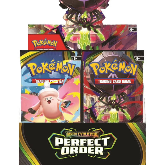 Pokémon TCG: Mega Evolution ME03  Perfect Order Booster Display - ESPAÑOL