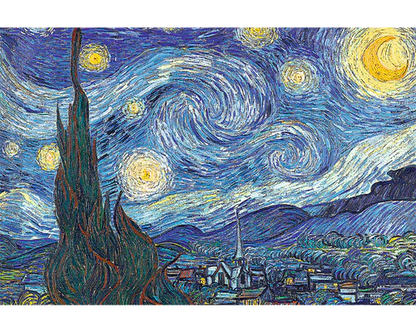 Van Gogh: Noche Estrellada: 1000 Piezas Trefl