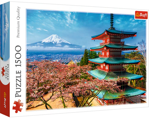 Monte Fuji, Tokio: Rompecabezas 1500 Piezas Trefl