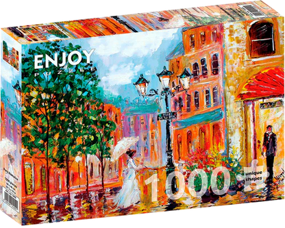 Rompecabezas Romance Parisino 1000 Piezas