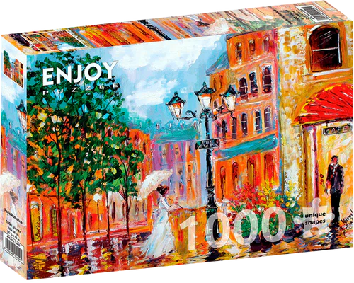 Rompecabezas Romance Parisino 1000 Piezas