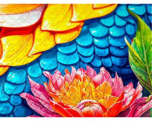 Dragón Azul: Rompecabezas 1000 Piezas Enjoy Puzzle