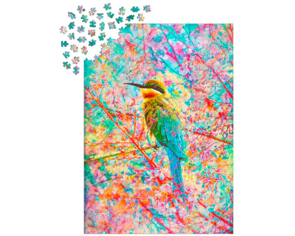 Pájaro Feliz: Rompecabezas 1000 Piezas Enjoy Puzzle