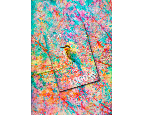 Pájaro Feliz: Rompecabezas 1000 Piezas Enjoy Puzzle