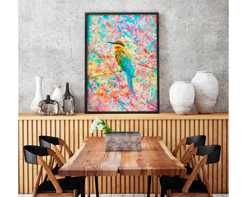 Pájaro Feliz: Rompecabezas 1000 Piezas Enjoy Puzzle