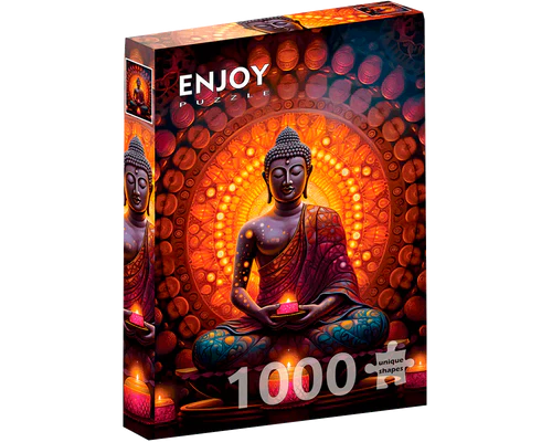 Buda - Paz Interior: Rompecabezas 1000 Piezas Enjoy Puzzle