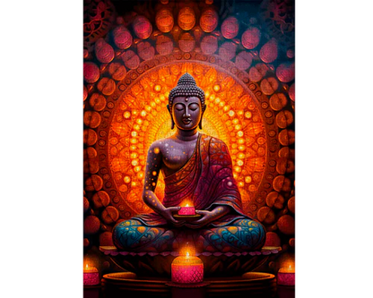 Buda - Paz Interior: Rompecabezas 1000 Piezas Enjoy Puzzle