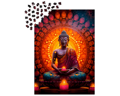 Buda - Paz Interior: Rompecabezas 1000 Piezas Enjoy Puzzle