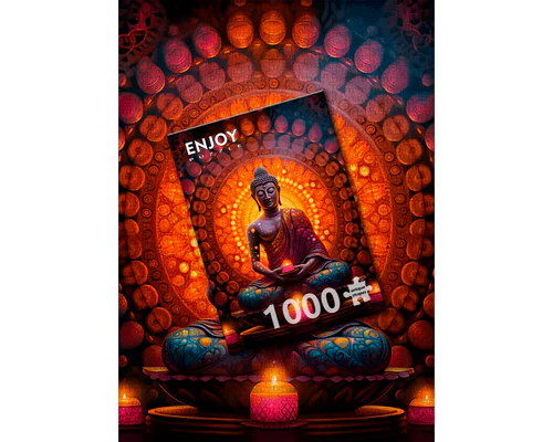 Buda - Paz Interior: Rompecabezas 1000 Piezas Enjoy Puzzle