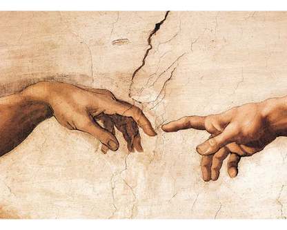 Miguel Angel: La Creación De Adán: Rompecabezas de Arte 1000 Piezas Eurographics