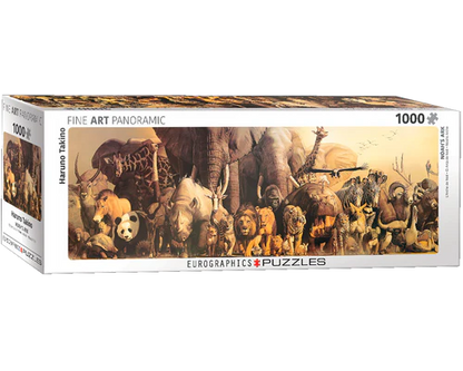 Haruo Takino - Arca de Noé: Rompecabezas 1000 Piezas Panorámico Eurographics