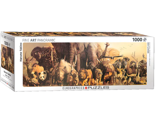 Haruo Takino - Arca de Noé: Rompecabezas 1000 Piezas Panorámico Eurographics