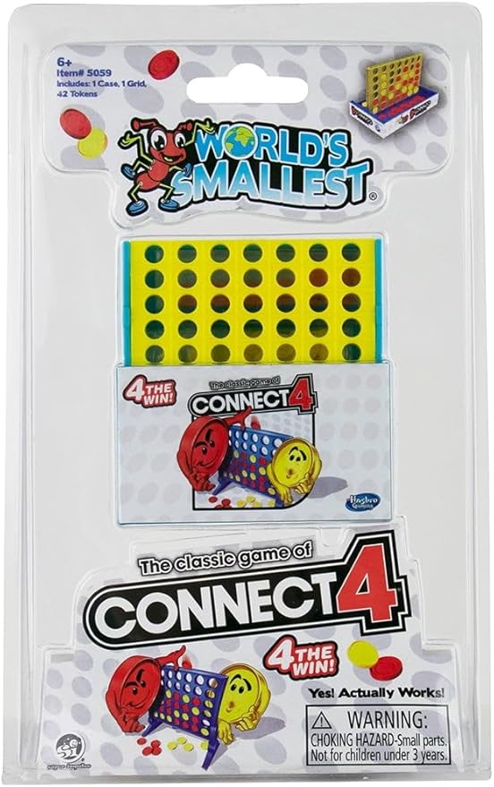 World's Smallest Conecta 4 | Juego clásico en miniatura