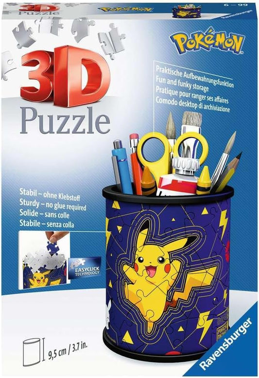 Lapicero Rompecabezas 3D Pokemon 54 piezas
