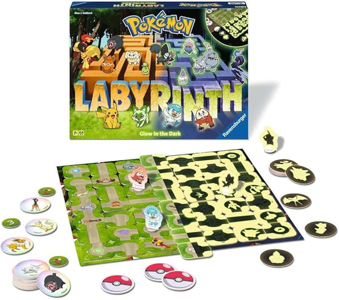 Labyrinth Pokemon - Brilla en la oscuridad