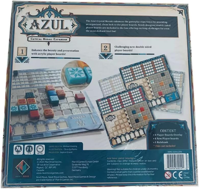 Azul Crystal Mosaic Juego de Mesa - EXPANSIÓN
