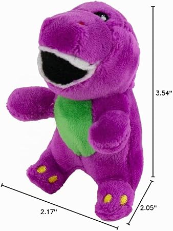 World's Smallest Peluche mini Barney