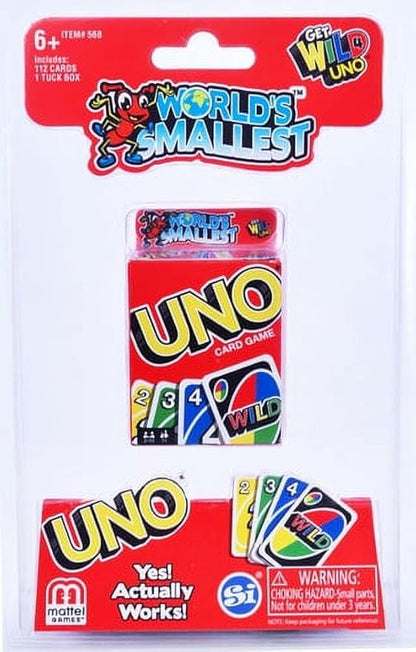 World's Smallest Uno | Juego clásico en miniatura