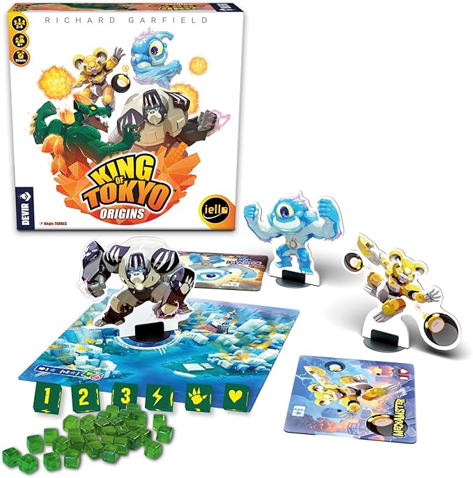 Devir King of Tokyo Origins Juego De Mesa En Español