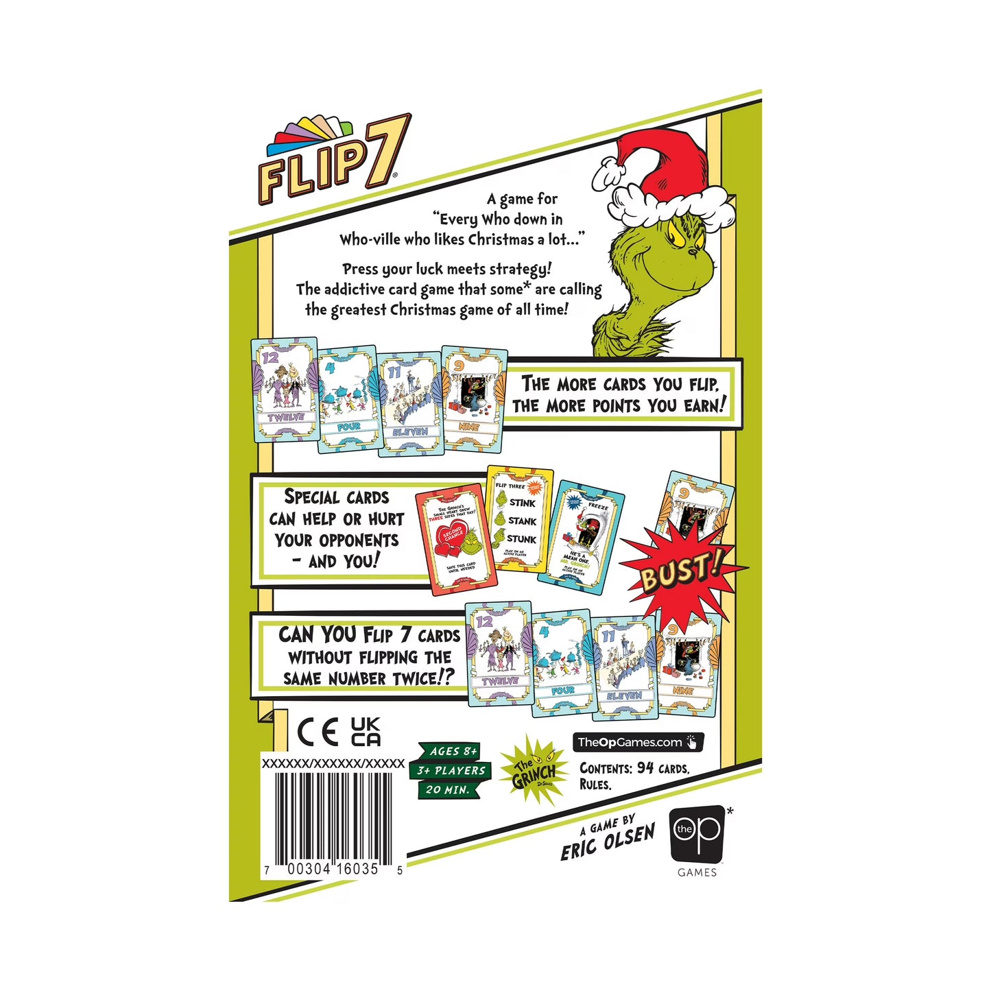 Flip 7; The Grinch - INGLÉS