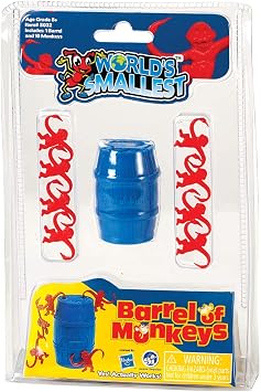 World's Smallest Barril de Monos| Juego clásico en miniatura