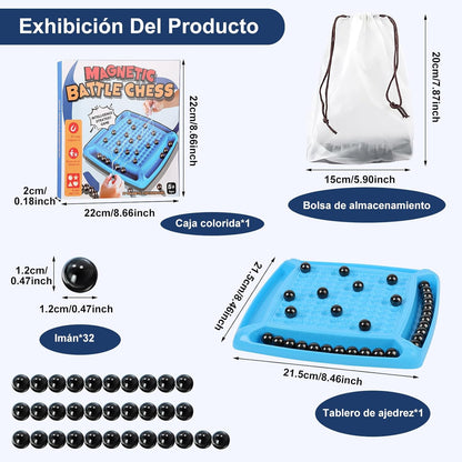 Juego Magnético con Tablero