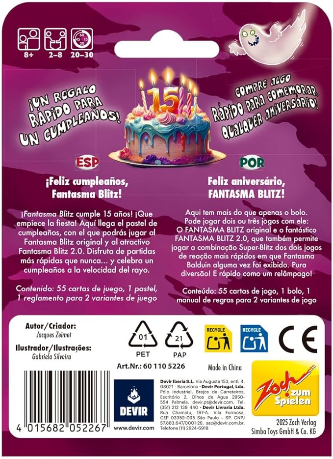 Fantasma Blitz Feliz Aniversario  ESPAÑOL