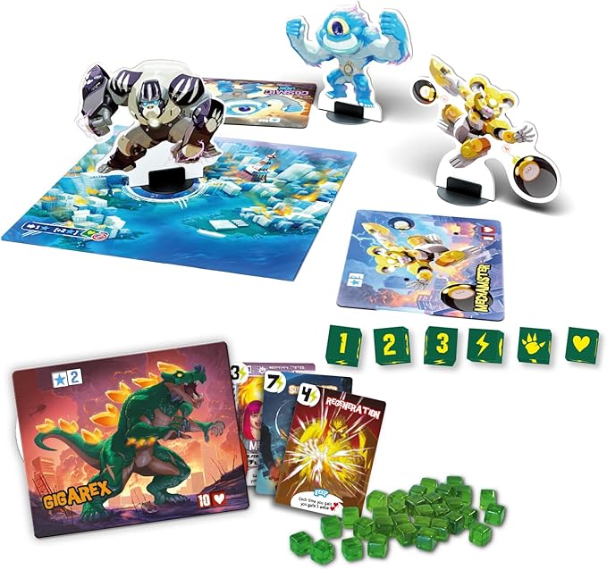 Devir King of Tokyo Origins Juego De Mesa En Español