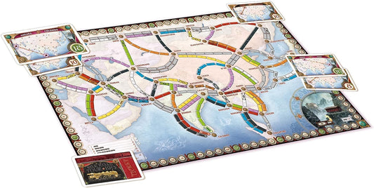 Ticket to ride Asia - Expansion - Multilenguaje