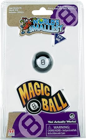 World's Smallest Bola 8 mágica | Juego clásico en miniatura