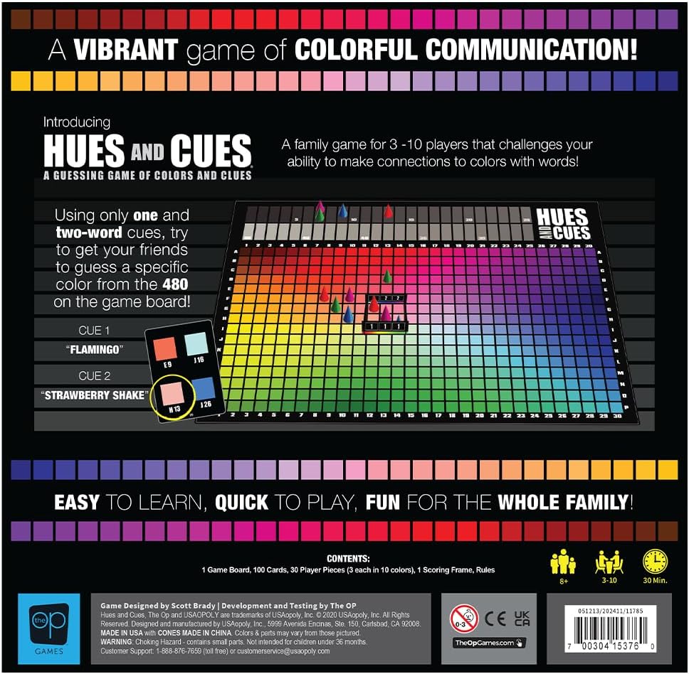 Hues and Cues (Inglés)