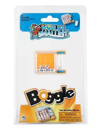 World's Smallest Boggle | Juego clásico en miniatura