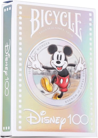 Naipes Baraja Coleccionable Bycicle Disney 100 años