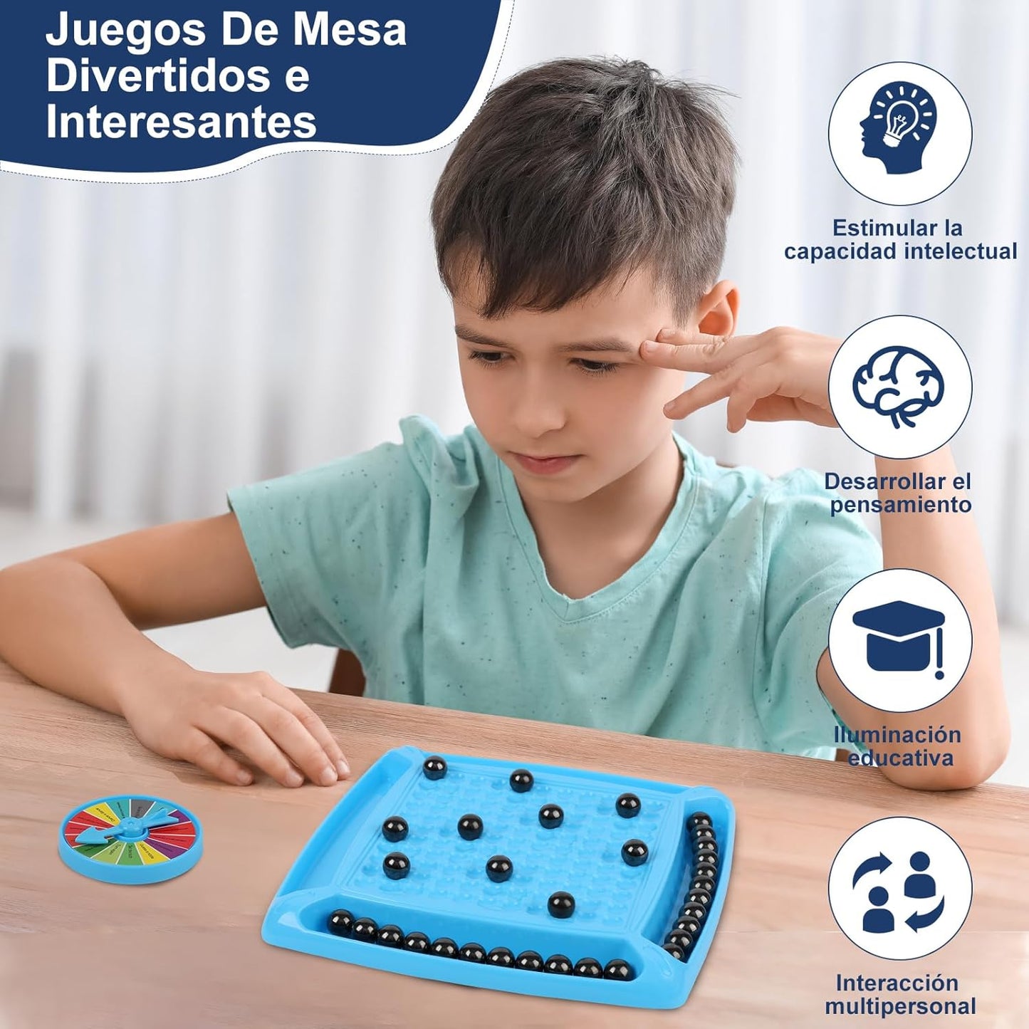 Juego Magnético con Tablero