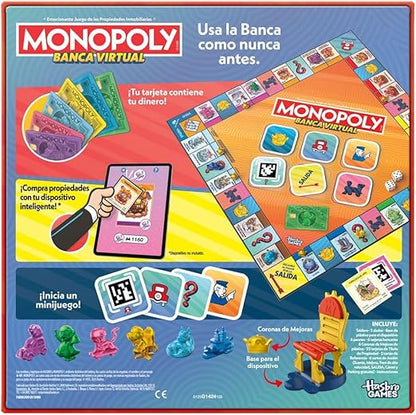 Hasbro Gaming Monopoly Juego de Mesa Banco Virtual