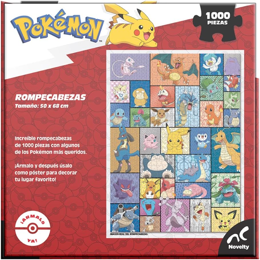Rompecabezas Edición Especial de Pokémon 1000 Piezas