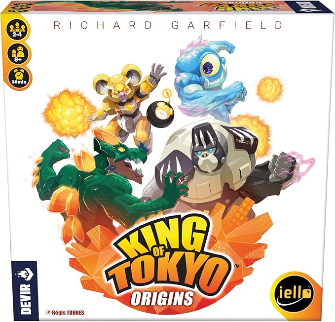 Devir King of Tokyo Origins Juego De Mesa En Español