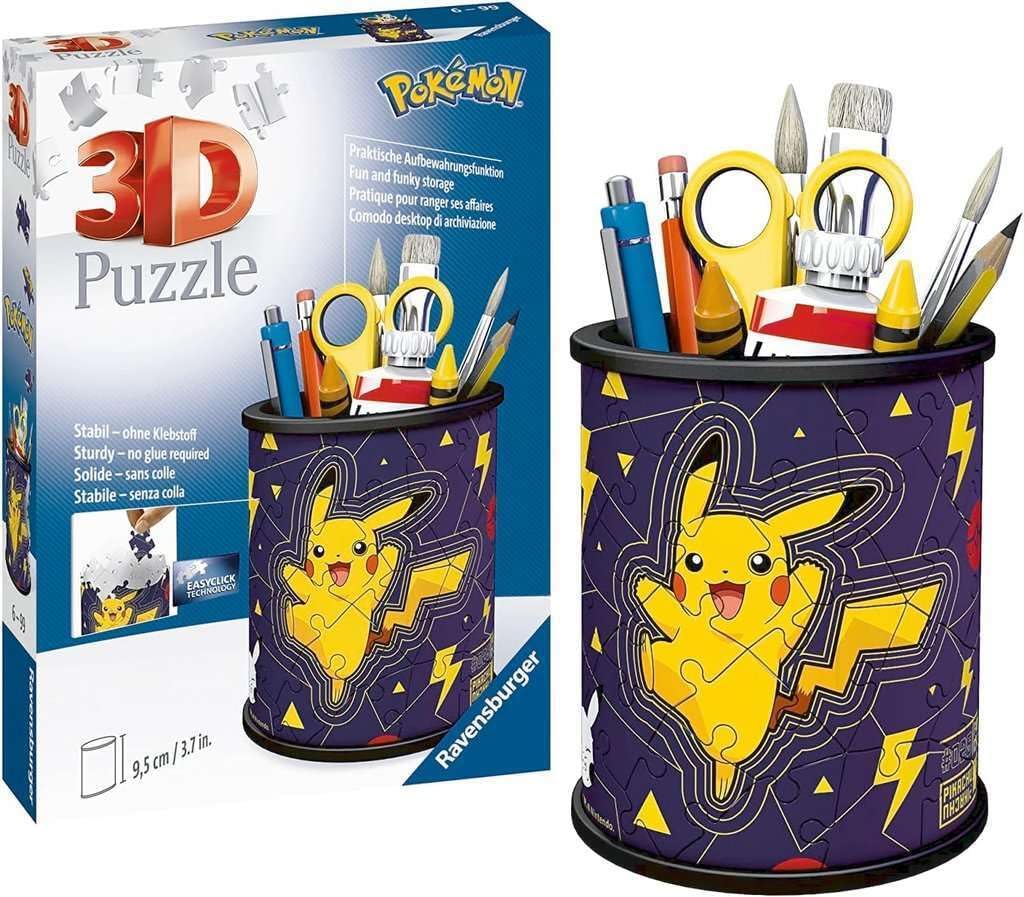 Lapicero Rompecabezas 3D Pokemon 54 piezas
