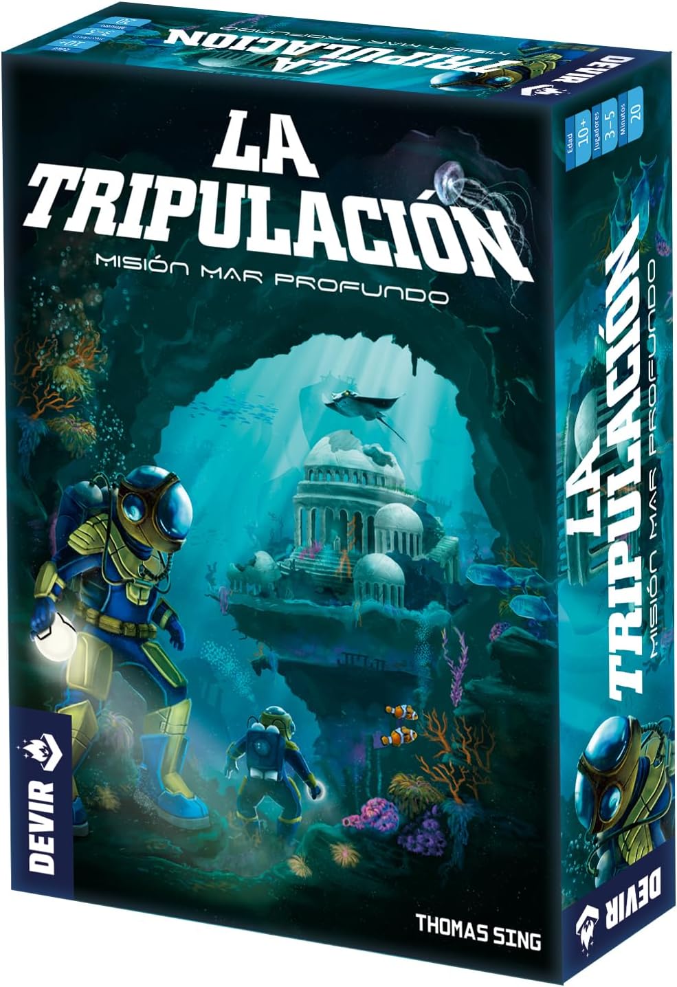 La Tripulación 2: Misión Mar Profundo Juego de Mesa en Español