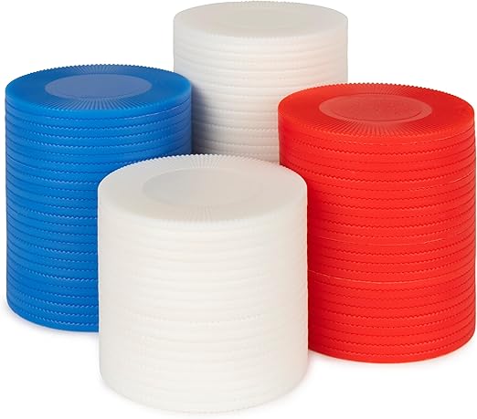 Spin Master Games Juego de fichas de póquer de Colores de 100 Piezas