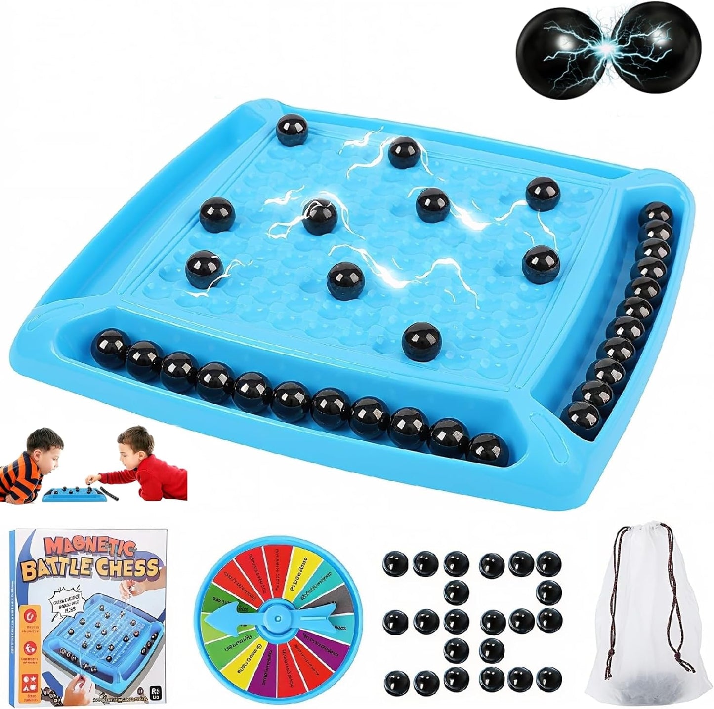 Juego Magnético con Tablero