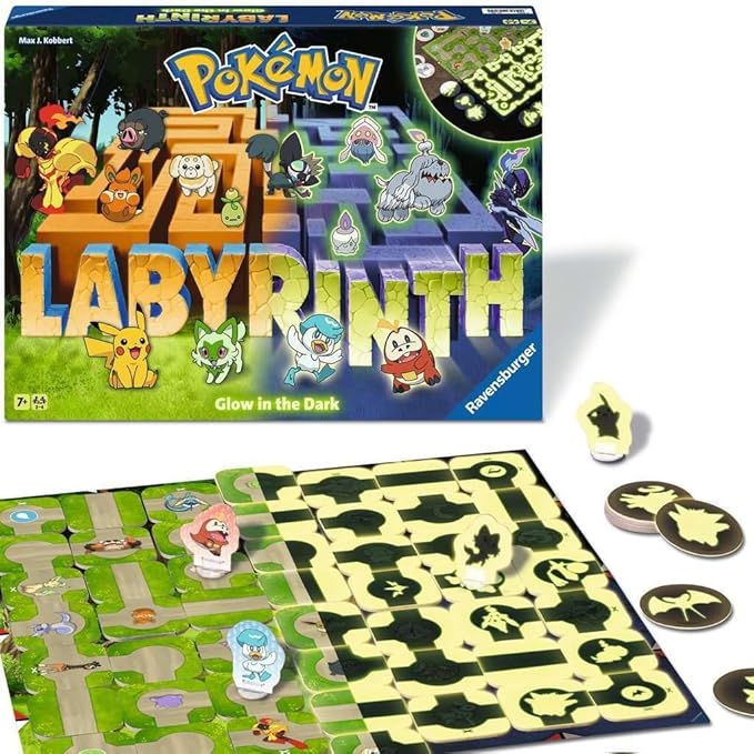 Labyrinth Pokemon - Brilla en la oscuridad
