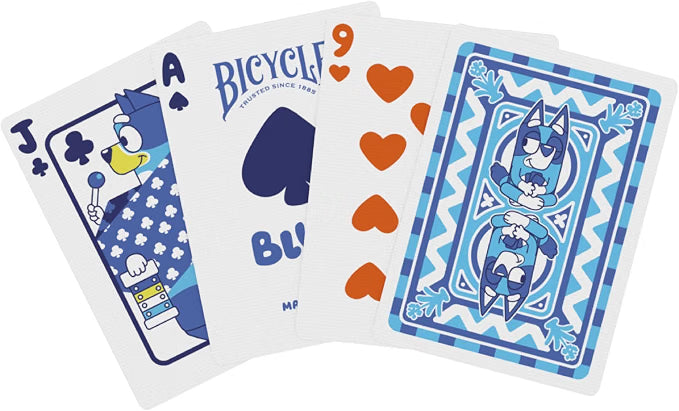 Baraja Coleccionable Bycicle Bluey