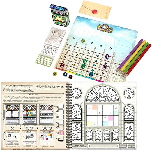 Sagrada: Artesanos Juego de Mesa en Español